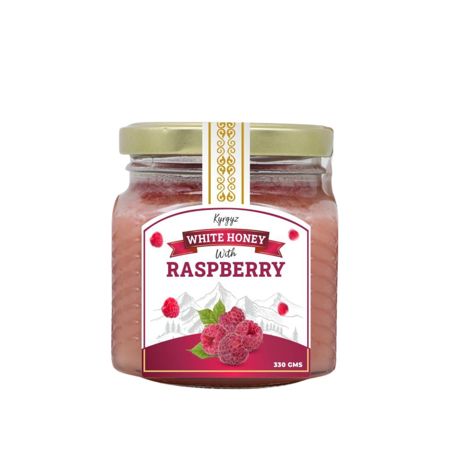White Honey with Raspberry