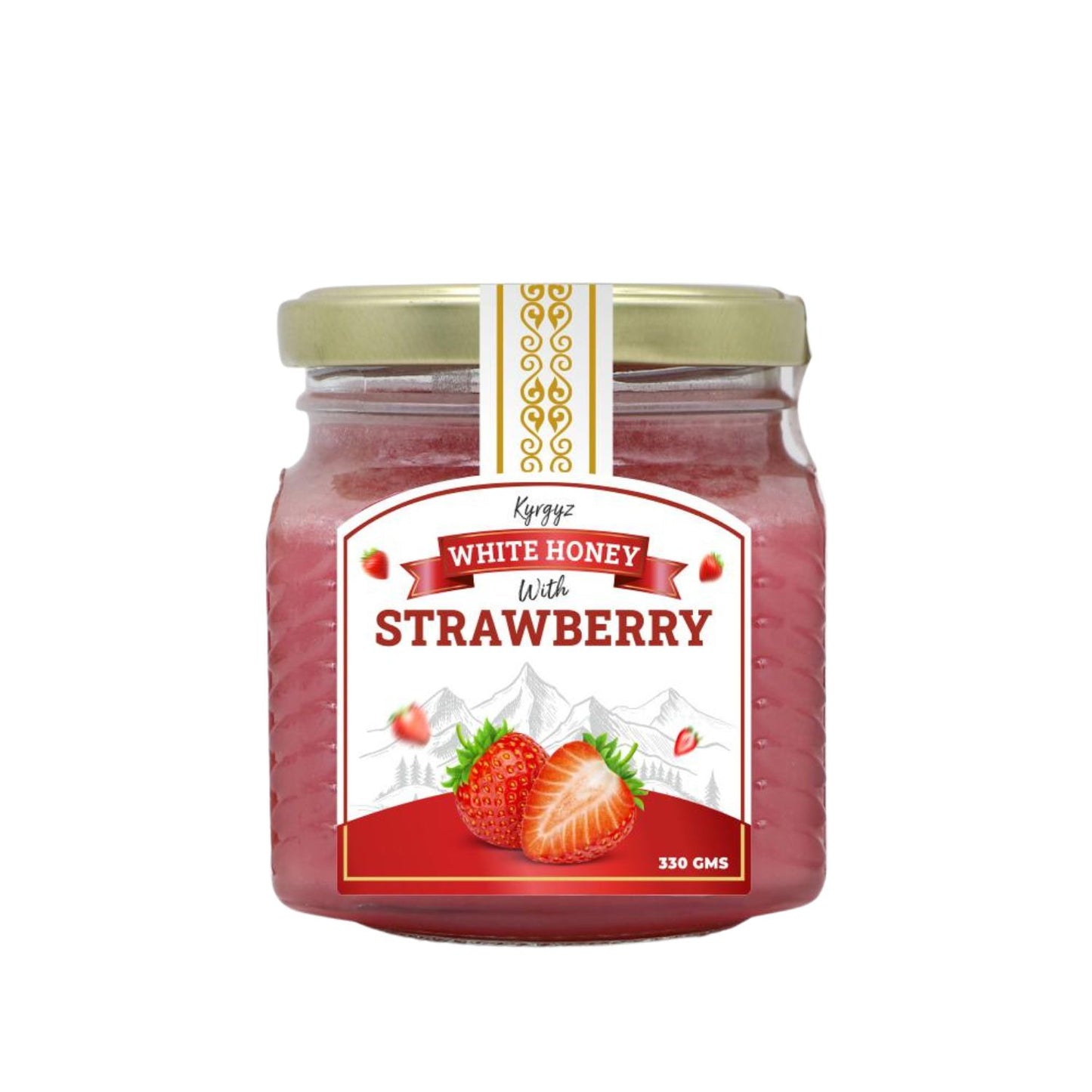 White Honey with Strawberry