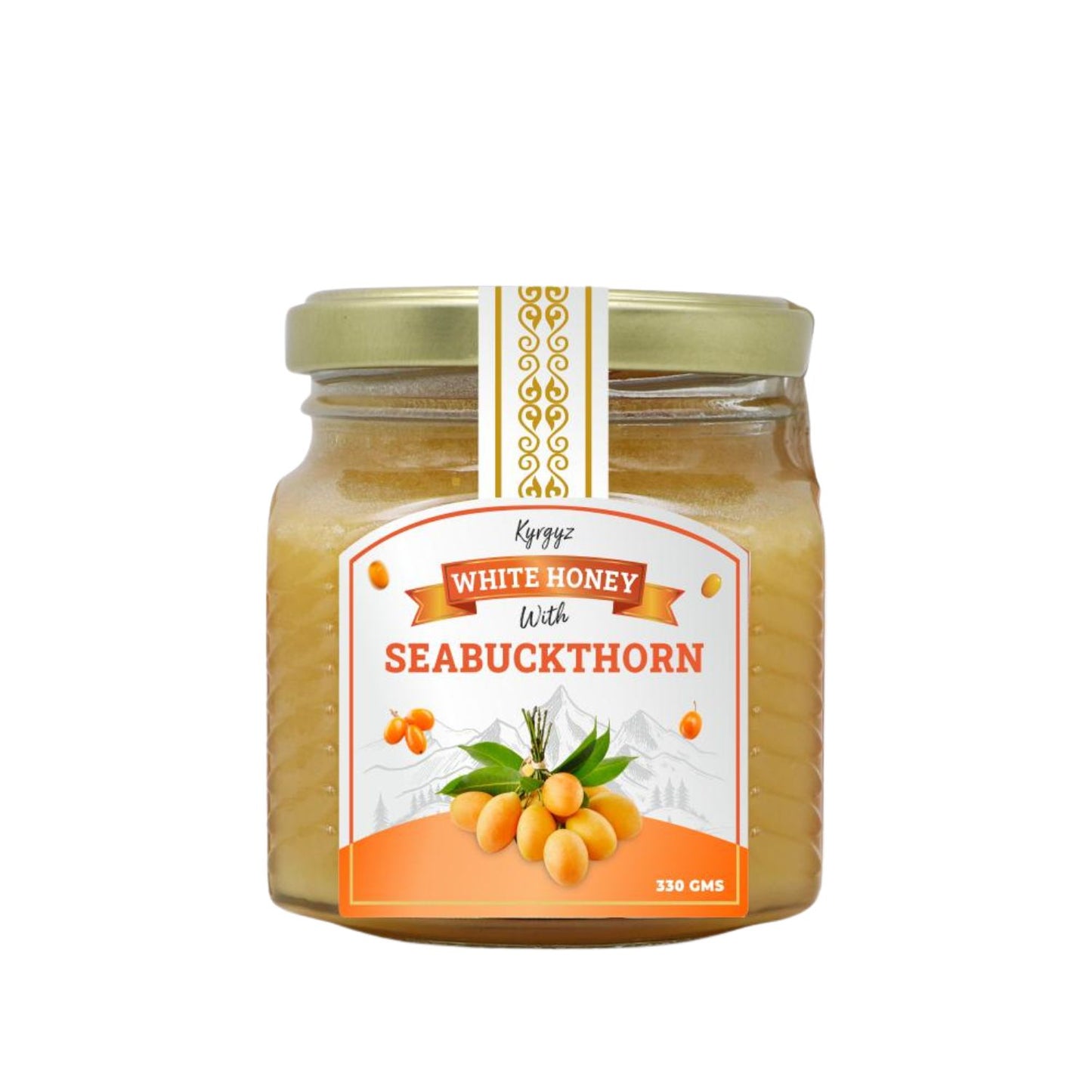 White Honey with Seabuckthorn