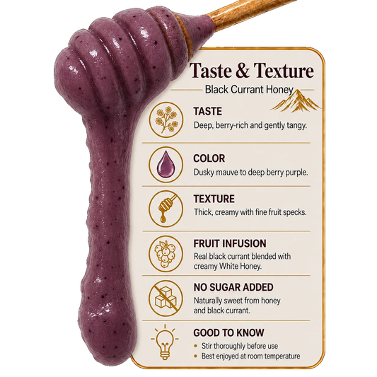 White Honey with Black Currant