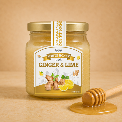 White Honey with Ginger & Lime