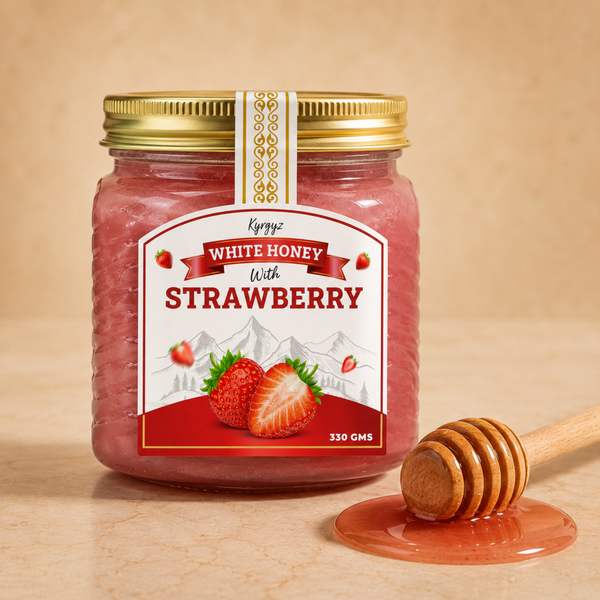 White Honey with Strawberry