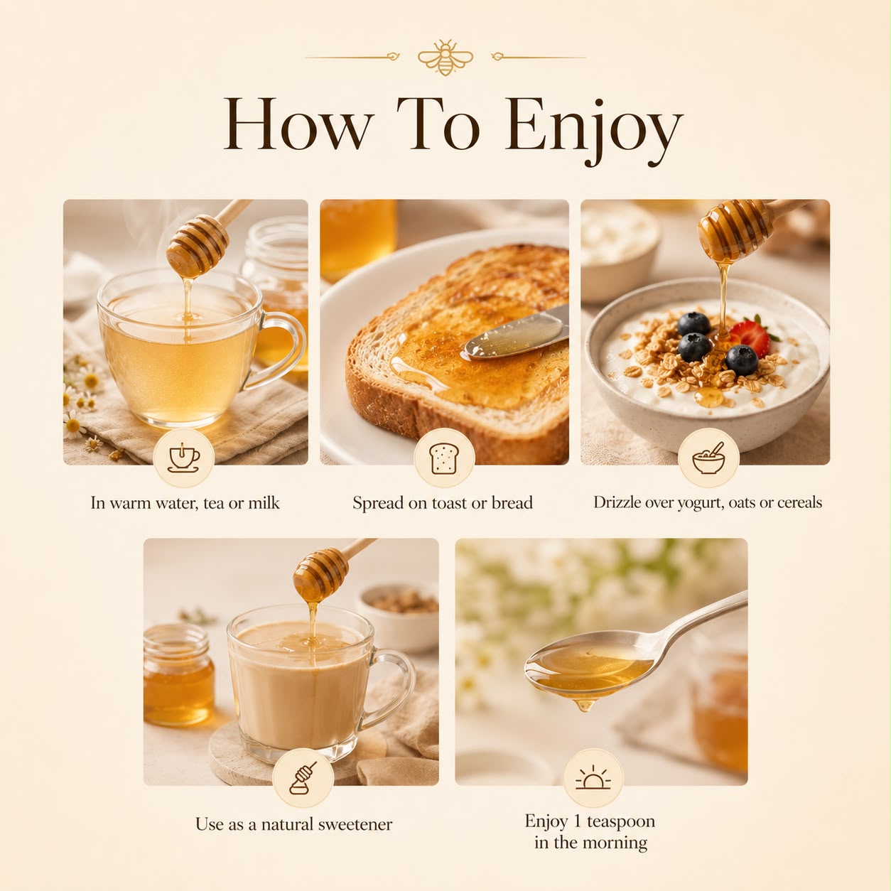 White Honey with Seabuckthorn
