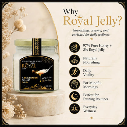 White Honey with Royal Jelly