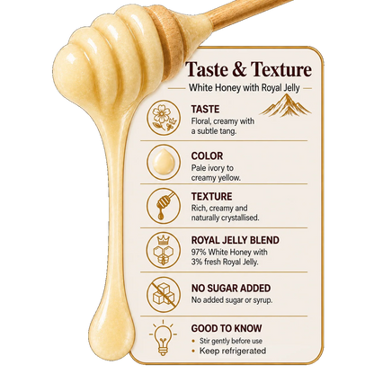 White Honey with Royal Jelly