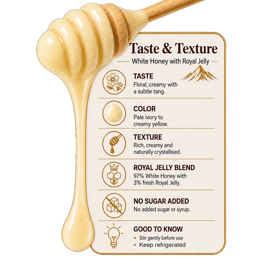 White Honey with Royal Jelly